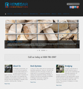 renegar construction new website