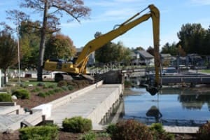dredging in Lake Norman