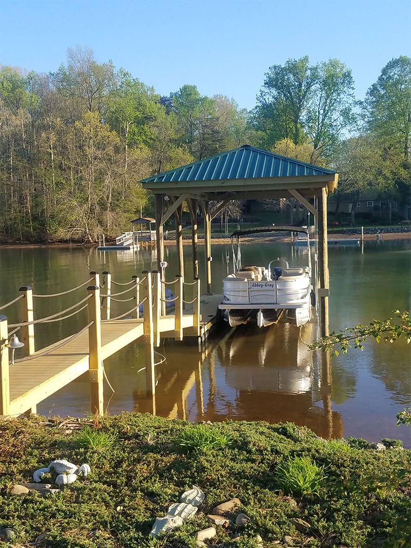 Boat Docks, Lake Hickory, NC Renegar Construction