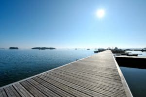 New Boat Docks in Lake Norman, North Carolina