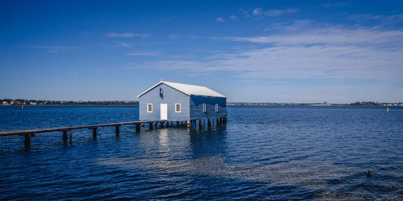 solid and beautiful boat houses